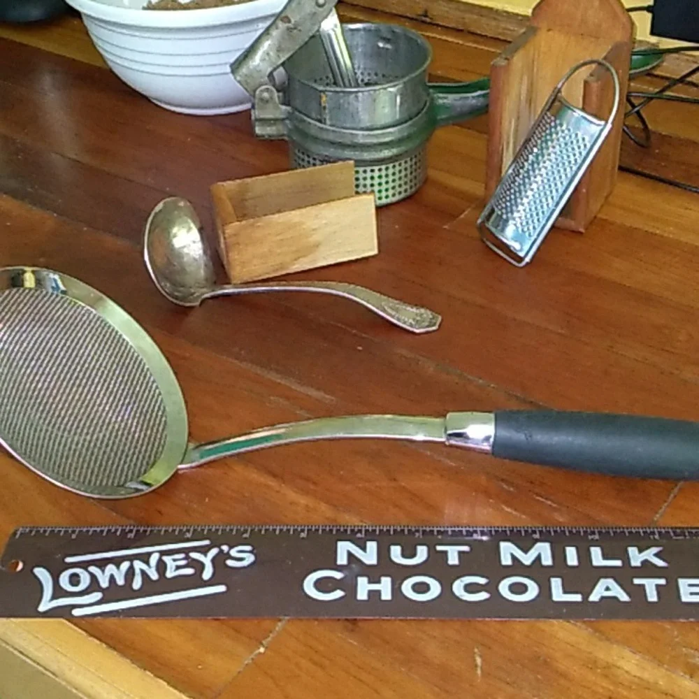 Professional SKIMMER/STRAINER SPOON  Silver Stainless LUNT BLOOMINGDALES